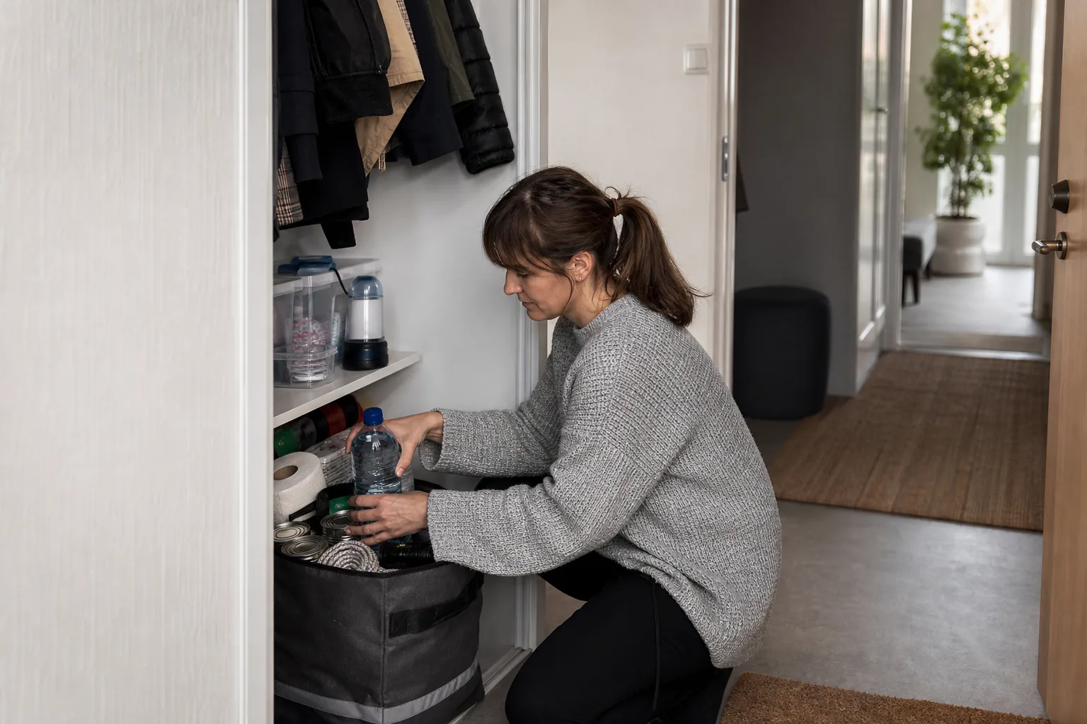 Krislåda i lägenhet – hemberedskap utan källare